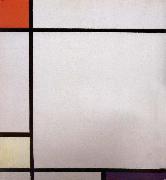 Piet Mondrian Conformation with red yellow blue oil painting picture wholesale